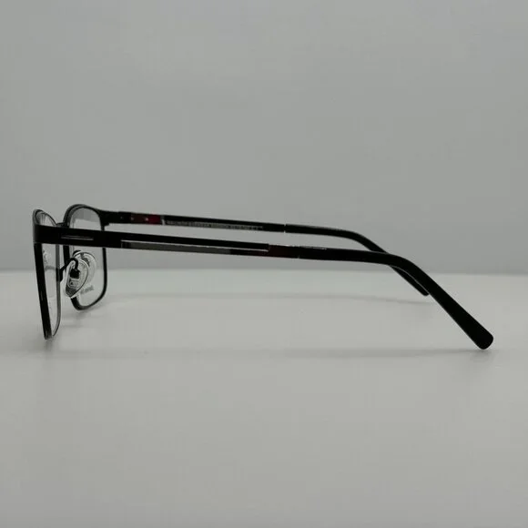 Priority Eyewear Eyeglasses Eye Glasses Frames Samson C-1 Black 55-19-140
